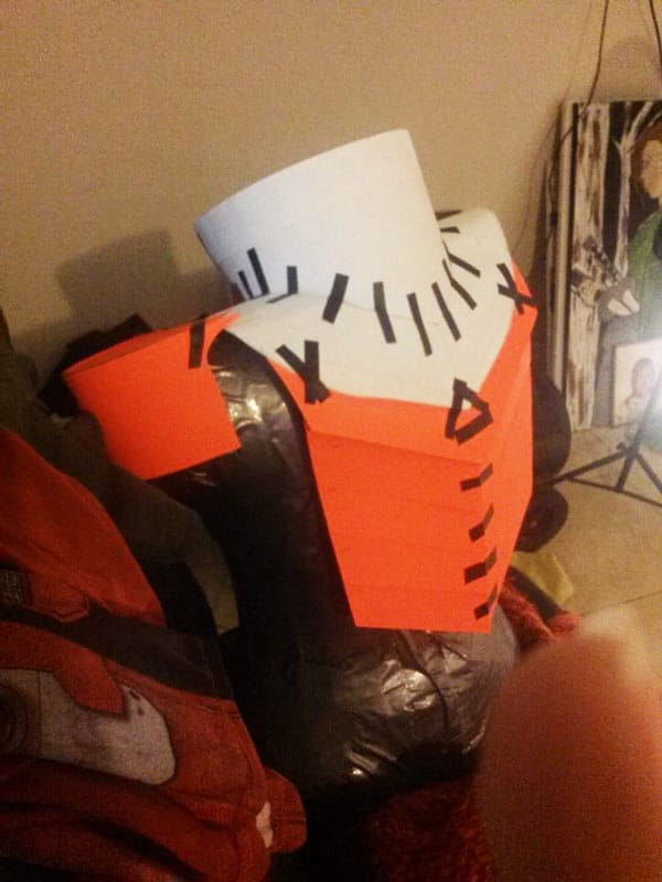 Amanda Bouldin's Costume Designs - Warrior chest piece fabrication - Cosplay costume design